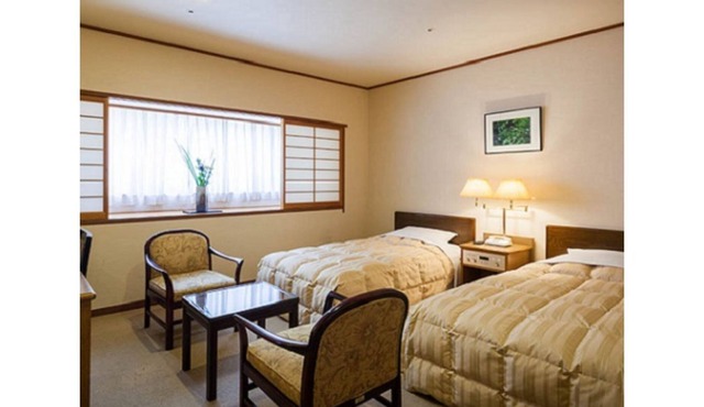 Westernstyle room Twin room Nonsmoking room | / Matsuyama Ehime