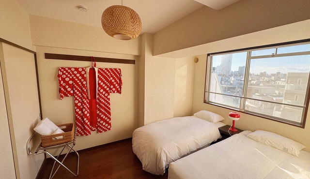 Yuyake - Relaxed 5th floor Tokyo apartment