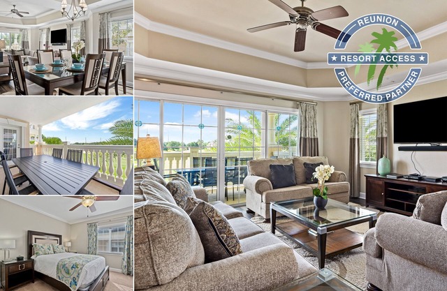 3 Bedroom Condo in Reunion Resort with Great Views and modern interior