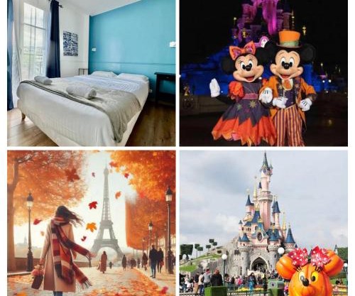 Disney, sunny comfortable 2 bedrooms family apartment, 8 pers, wifi, NETFLIX