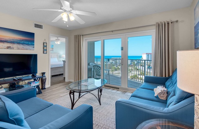 ☀Gulf Views~Beachside Indoor+Outdoor Pool~Steps 2 Beach~2BR SeaCrest 609🌅