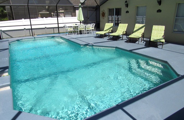 Luxury villa close to Disney with new games room , oversized pool in Kissimmee