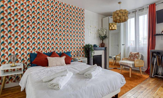 Les Puces de Saint-Ouen Apartment | 20 m² Apartment ∙ 1 bedroom ∙ 2 guests