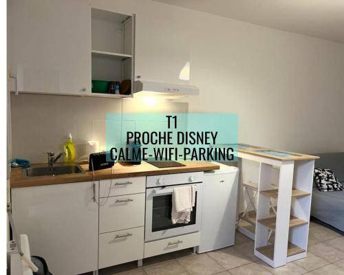 Champs-sur-Marne Apartment | 23 m² Apartment ∙ 1 bedroom ∙ 4 guests