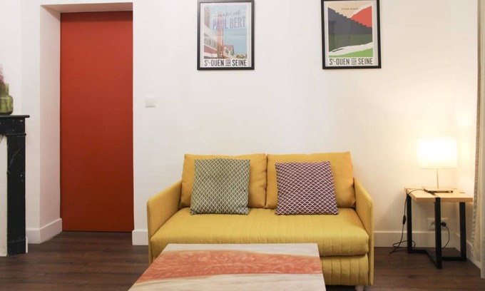Les Puces de Saint-Ouen Apartment | 30 m² Apartment ∙ 1 bedroom ∙ 2 guests