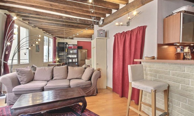 Paris City Center Apartment | 31 m² Apartment ∙ 1 bedroom ∙ 4 guests