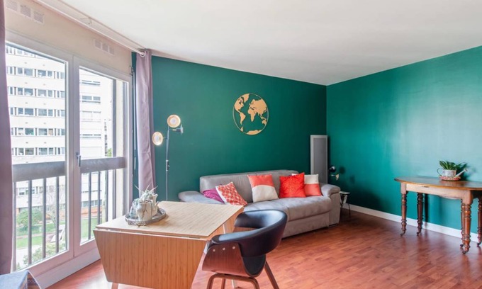 Montrouge Apartment | 32 m² Studio flat ∙ 2 guests