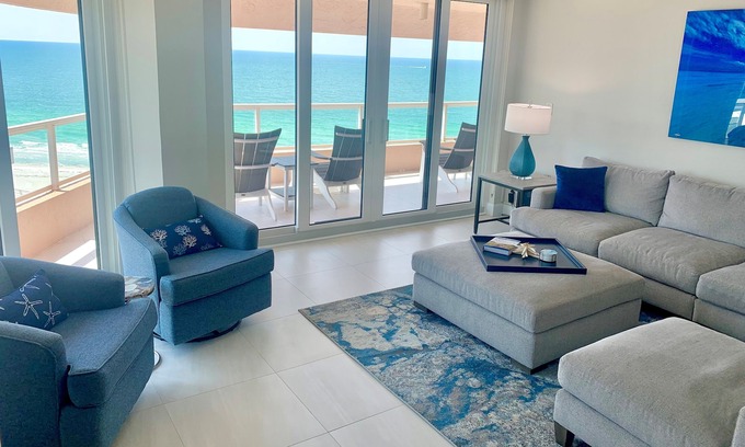 Sand Key Condo | 3BR Florida Gulf Coast Family Condo | Ocean Views & Steps from Sand Key Beach