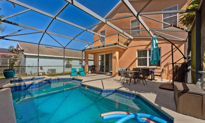 Sandy Ridge House | 4 BR Heated Pool Home + Game Room + Sleeps 12!