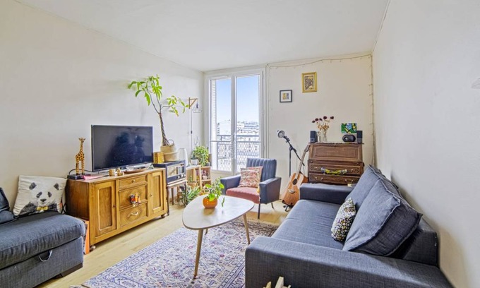 19th Arrondissement Apartment | 42 m² Apartment ∙ 1 bedroom ∙ 4 guests