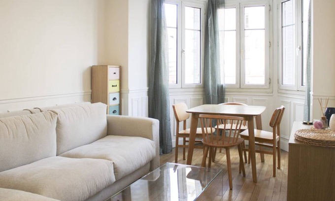 Pantin Apartment | 43 m² Apartment ∙ 1 bedroom ∙ 2 guests