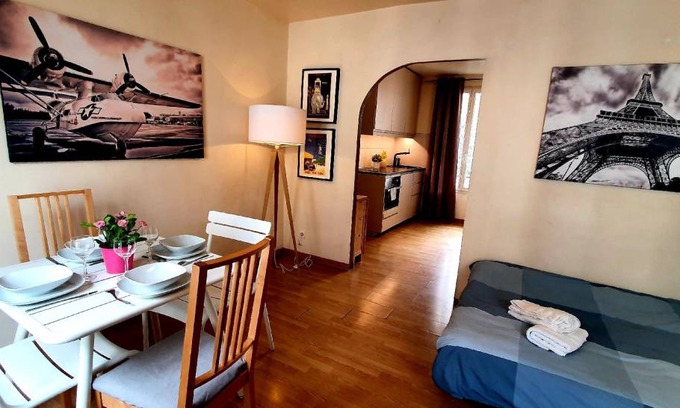 Louis Bertrand-Mirabeau-Semard Apartment | 45 m² Apartment ∙ 3 bedrooms ∙ 6 guests