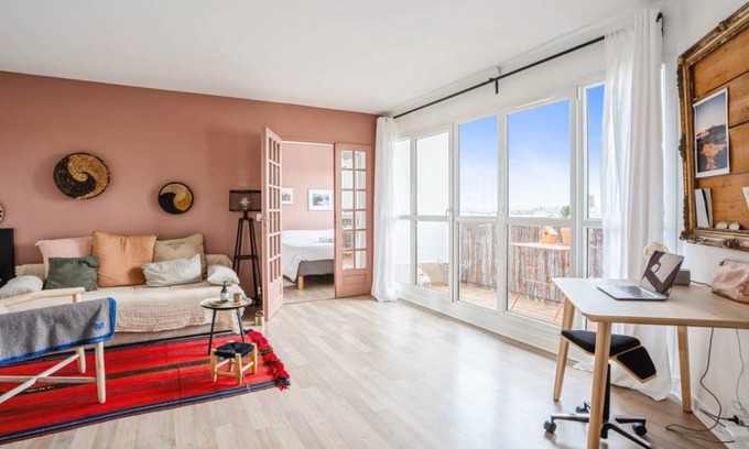 Pantin Apartment | 46 m² Apartment ∙ 1 bedroom ∙ 4 guests