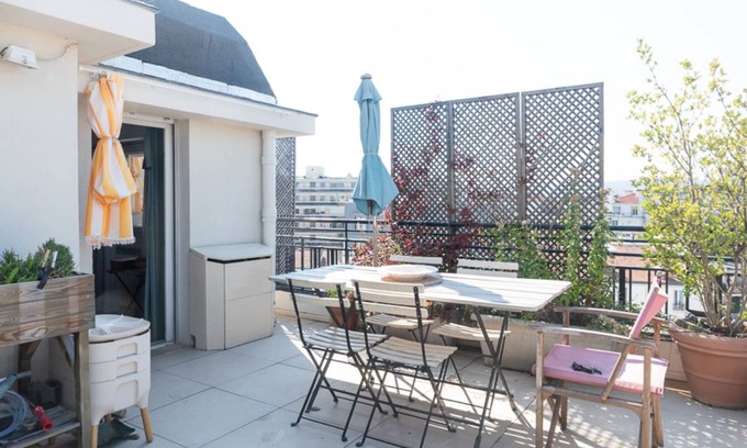 Prince–Marmottan Apartment | 60 m² Apartment ∙ 2 bedrooms ∙ 4 guests