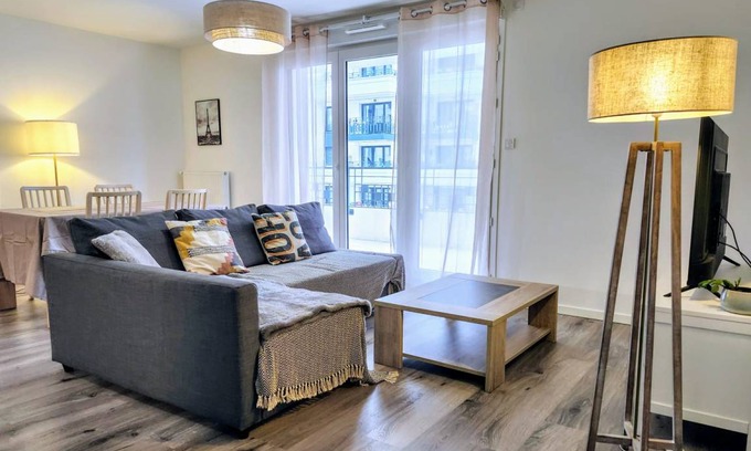 Saint-Ouen Apartment | 64 m² Apartment ∙ 2 bedrooms ∙ 4 guests