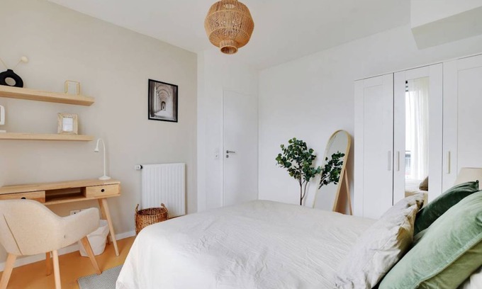 Quartier du Pont-de-Flandre Resort | 76 m² Private room ∙ 1 bedroom ∙ 4 guests