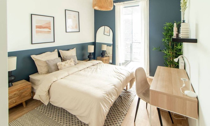 Quartier du Pont-de-Flandre Resort | 83 m² Private room ∙ 1 bedroom ∙ 4 guests