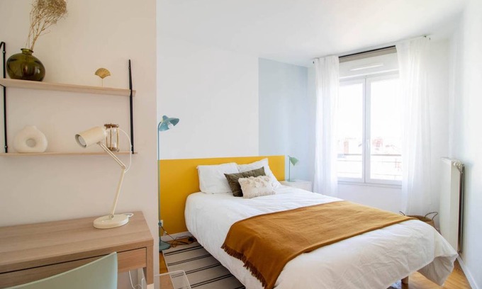 Saint-Denis Resort | 96 m² Private room ∙ 1 bedroom ∙ 4 guests