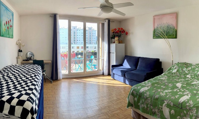 Choisy-le-Roi Apartment | Big apartment 10 minutes from Notre Dame de Paris