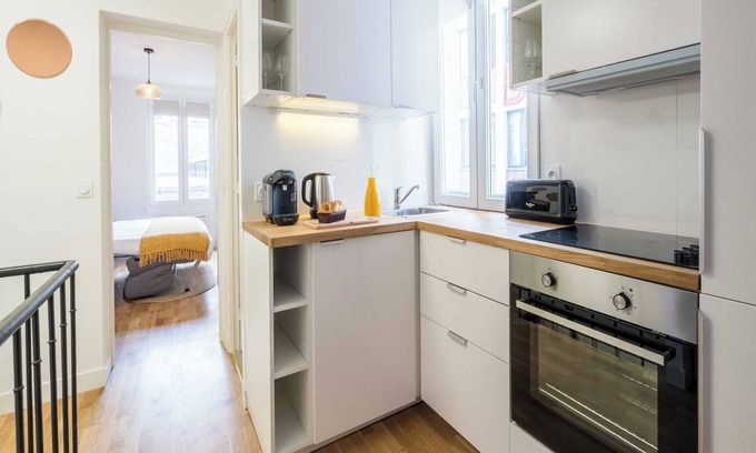 Belleville Apartment | Cosy apartment in the heart of Belleville 6P/2bedroom