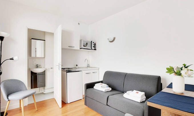 Saint-Lambert Apartment | Cosy Studio 2P / Parc Georges Brassens - MOBILITY LEASE