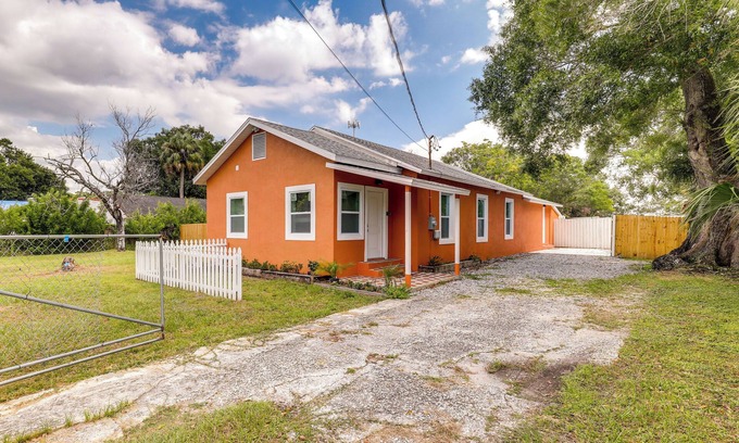 Palm River-Clair Mel House | Dog-Friendly Tampa Vacation Rental w/Fenced Yard!