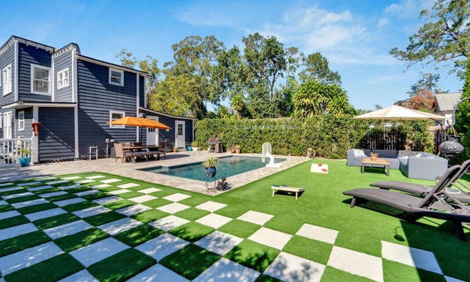 Tampa Heights House | Gatsby Villa: Pool, Game Room, Near Downtown Tampa