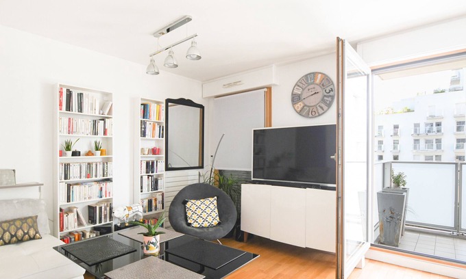 Billancourt–Rives de Seine Apartment | GuestReady - Lovely Apt with Terrace in Boulogne