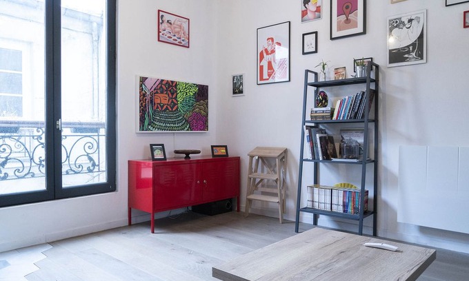 La Villette Apartment | HostnFly apartments - Beautiful bright studio near Buttes Chaumont