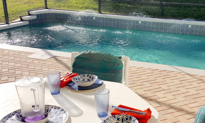Windsor Palms House | Key 2 Indian Creek Pool Home, 5 BR, 4 Bath,New Beds 10mins to Disney