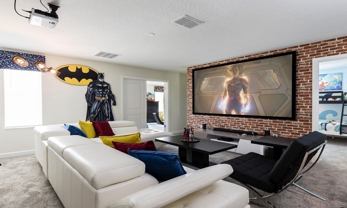 Four Corners Villa | Last Minute Disney! Private Pool, Hot Tub, Game Room & Themed Bedrooms. Book Now! #56447