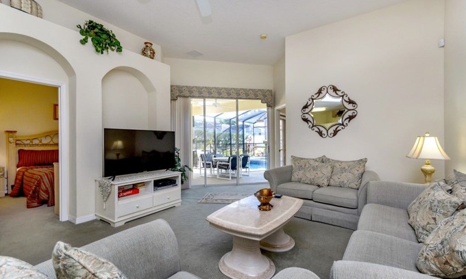 Haines City Villa | Luxury Designed Highlands Reserve Golf Pool Villa With Spa and Games Room