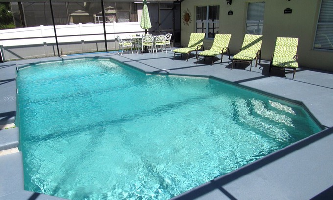 Lake Berkley Villa | Luxury villa close to Disney with new games room , oversized pool in Kissimmee