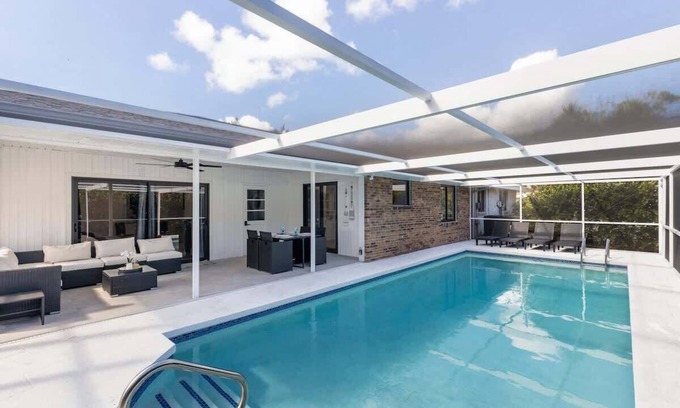 East Naples House | Naples Gem Near Beach | Heated Pool & BBQ