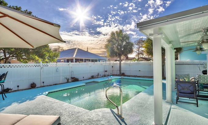 Riviera Beach House | Private Heated Pool with Backyard Oasis. Pet Friendly!