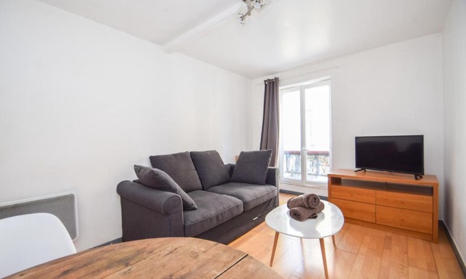 Montreuil Apartment | Studio 2 pers proche Métro Ligne 9 et limite Vincennes