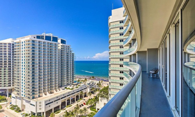 Central Beach Apartment | Stunning Fort Lauderdale Resort Condo with Pool