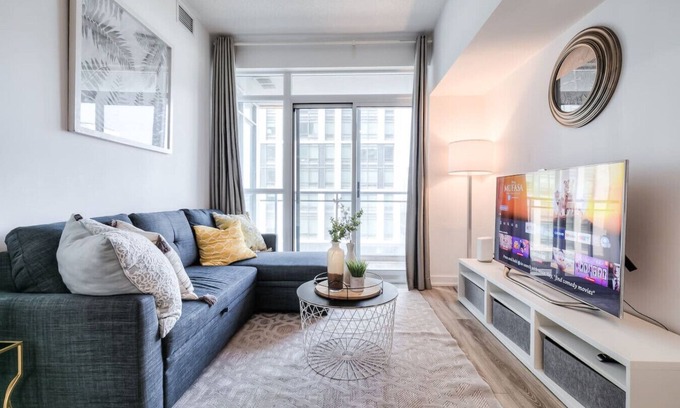 CityPlace Condo | Urban Down Town 2BR+Den Condo with Parking