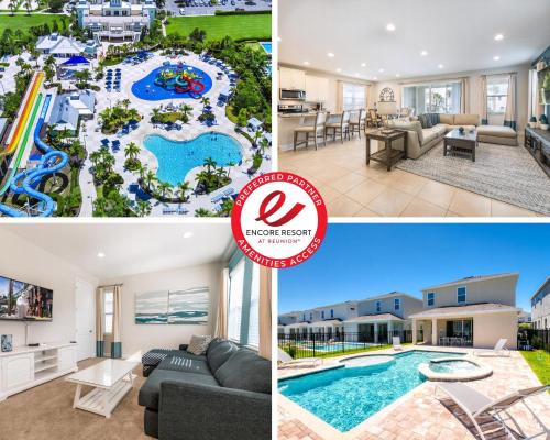 West Kissimmee House | Welcoming Home With Air Hockey Table And Waterpark & Resort Access Near Disney At Encore Resorts Reunion - 321Bu