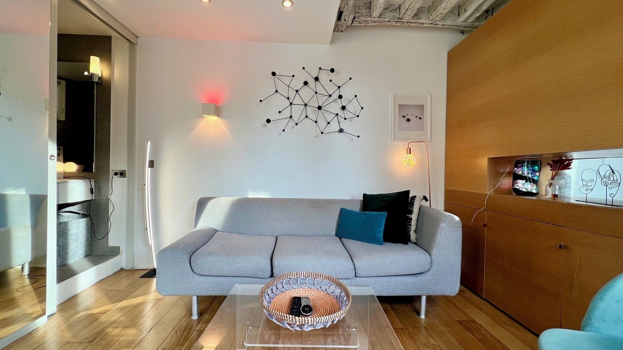 Photo of Livingroom in Quartier Sainte-Avoye