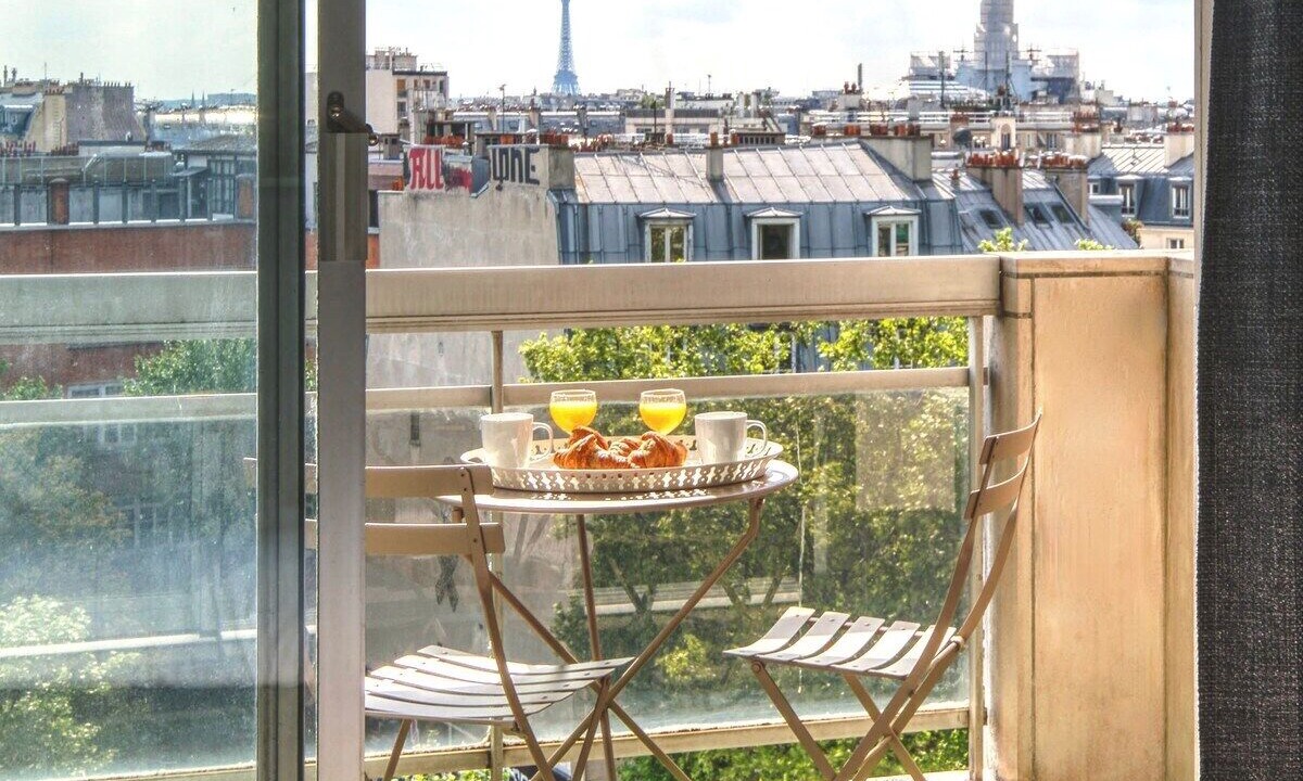 Photo of Patio Balcony in Porte-Saint-Martin