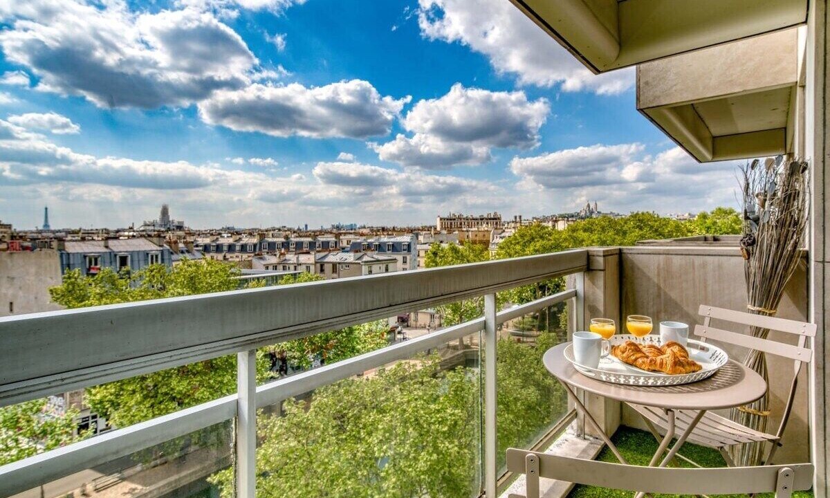 Photo of Patio Balcony in Porte-Saint-Martin