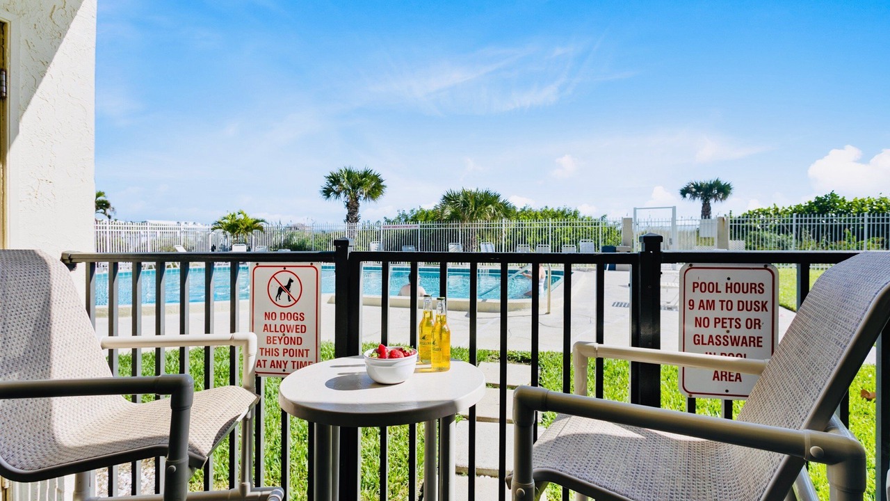 Photo of Patio Balcony in Banana River Estates