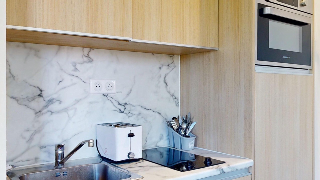 Photo of Kitchen in Quartier de la Salpetriere