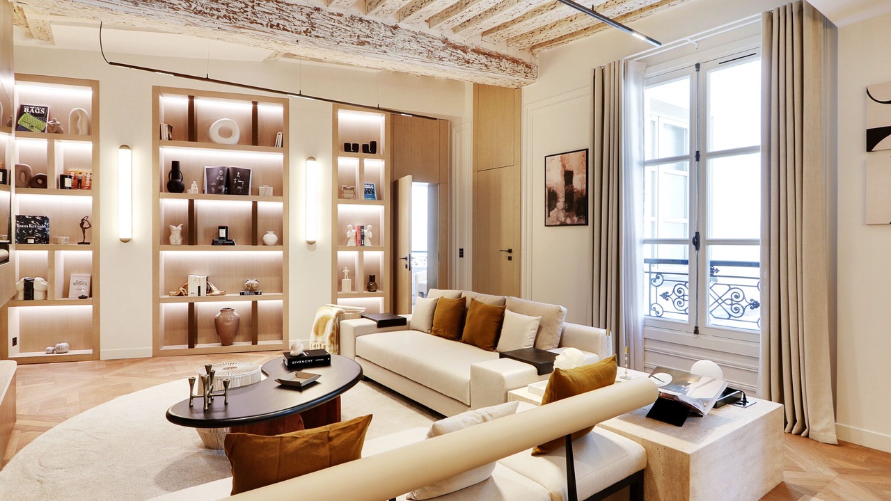 Photo of Livingroom in 4th Arrondissement