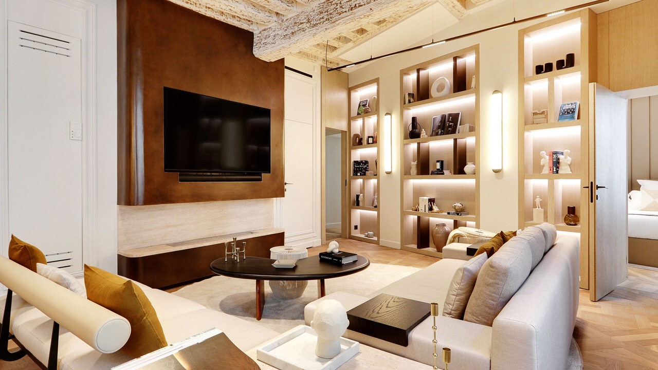 Photo of Livingroom in 4th Arrondissement