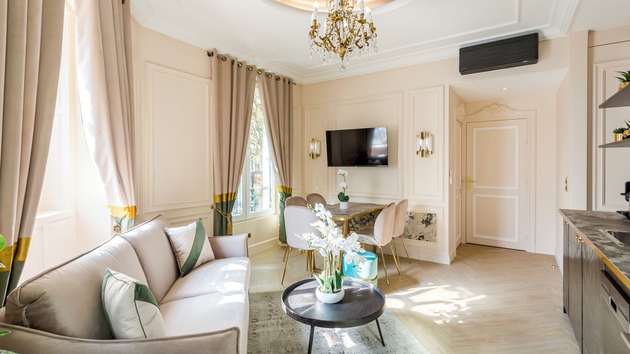 Photo of Livingroom in Quartier Sainte-Avoye