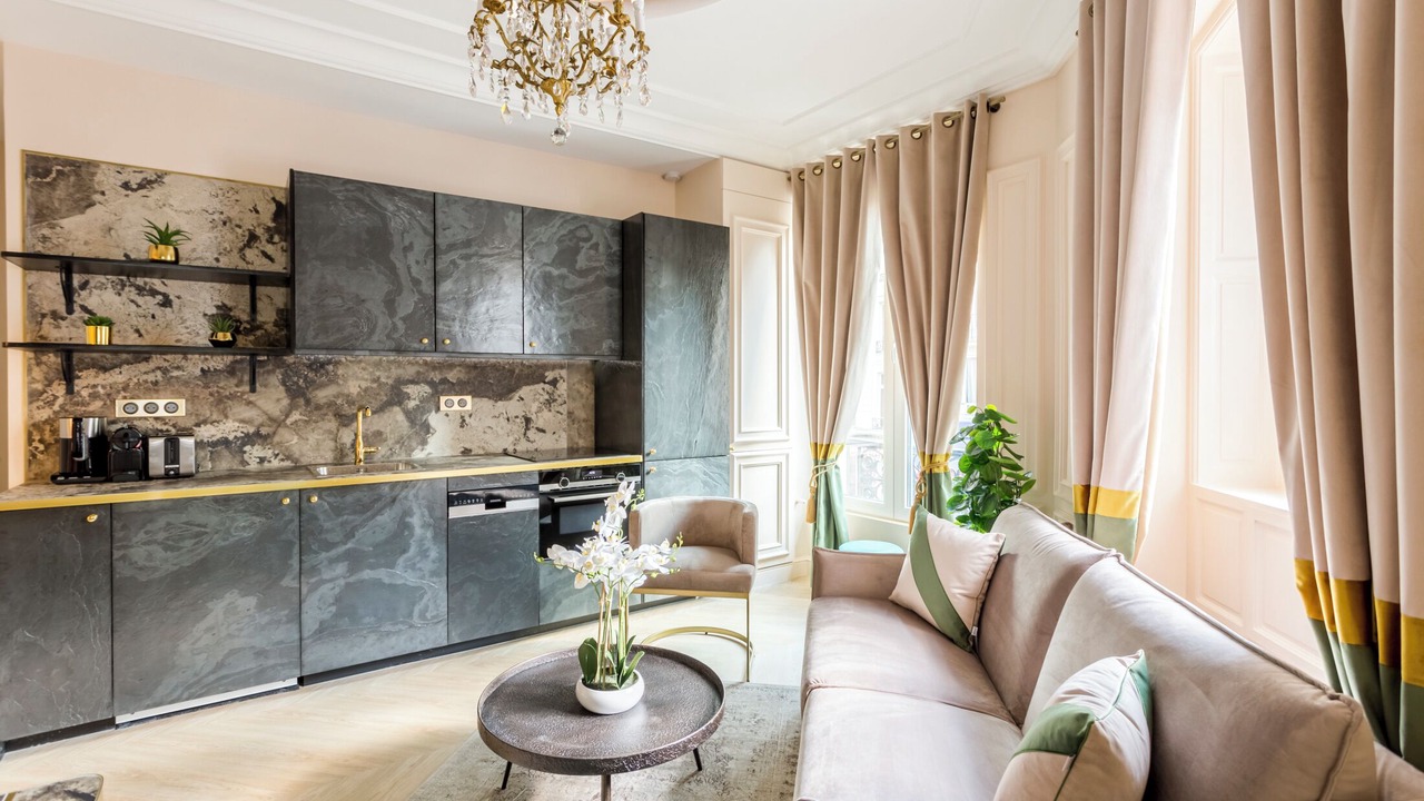 Photo of Livingroom in Quartier Sainte-Avoye