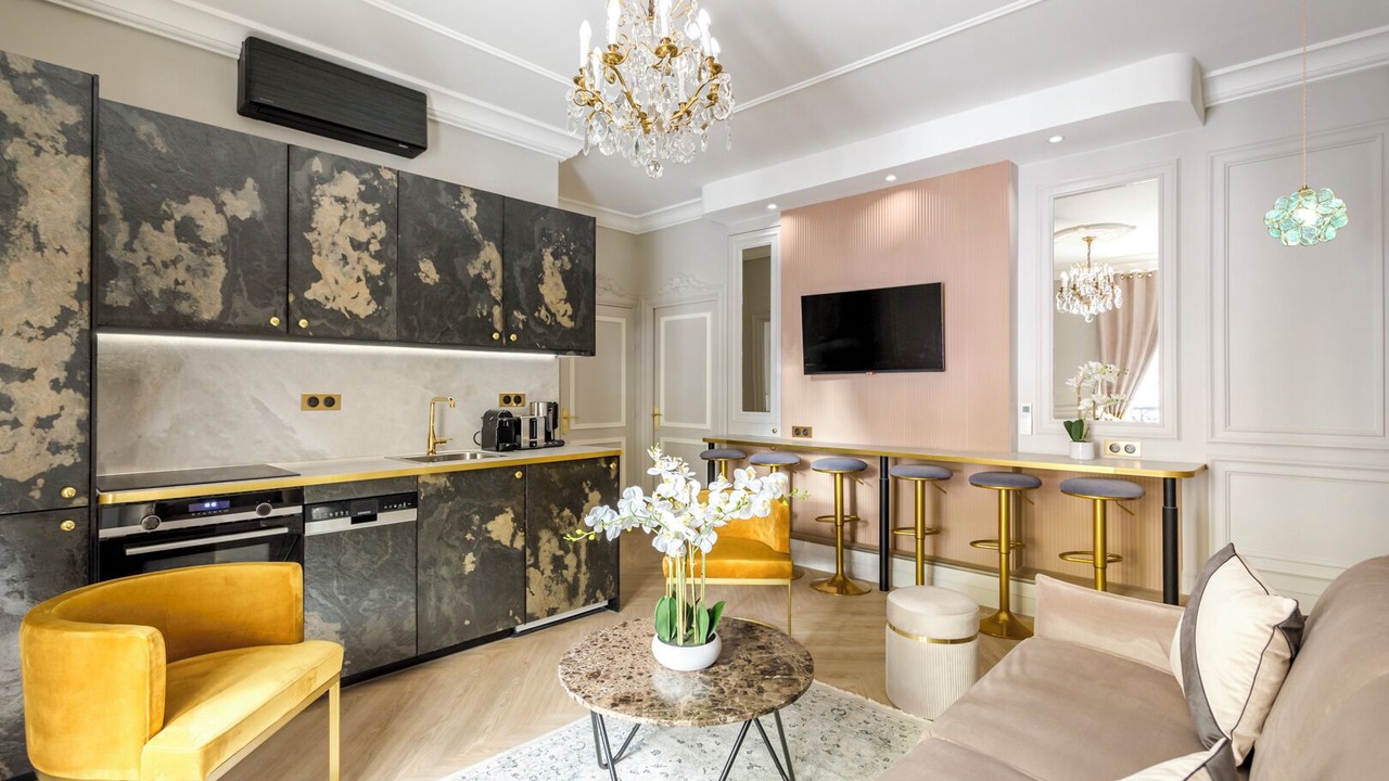 Photo of Livingroom in Quartier Sainte-Avoye