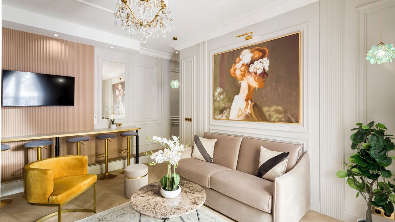 Photo of Livingroom in Quartier Sainte-Avoye